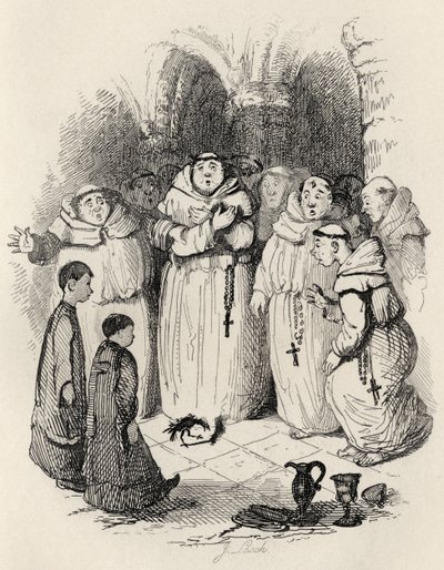 Det er ham - The Jackdaw, fra "The Ingoldsby Legends" af Thomas Ingoldsby, udgivet af Richard Bentley und Son, 1887 af John Leech