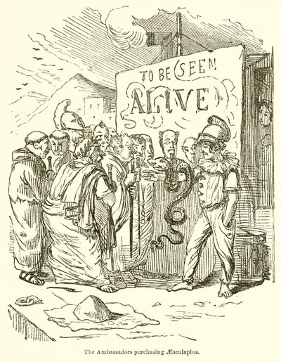 Ambassadørerne køber Aesculapius af John Leech