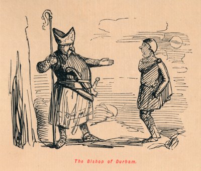 Biskoppen af Durham, c1860, c1860 af John Leech
