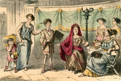 Gracchiernes mor af John Leech