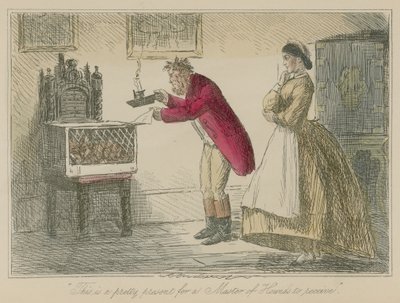 Dette er en smuk gave til en Master of Hounds at modtage af John Leech