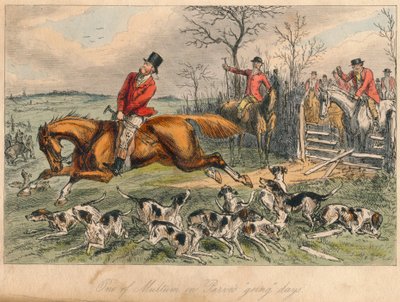 En af Multum in Parvos going days, 1865. Kunstnere: John Leech, Hablot Knight Browne. af John Leech and Hablot Knight Browne