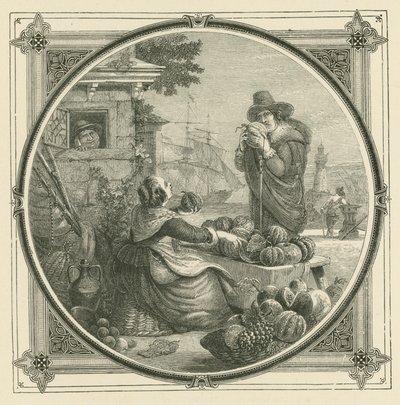 Ligesom meloner er venner at finde i rigeligt, hvoraf ikke engang en er god i tyve (gravering) af John Leighton