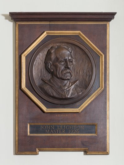 Medalje med John Leighton af John Leighton