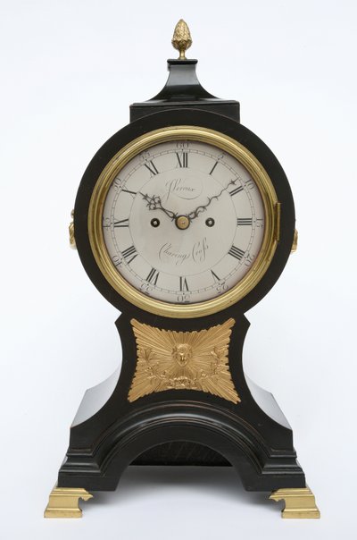 Ballonur, ca. 1760 (messing og eboniseret frugttræ) af John Leroux