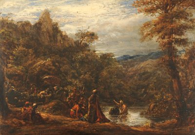 Eunukkens dåb, 1835-45 af John Linnell