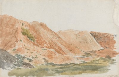 Stenbrud nær Ironbridge (Earthworks, Cambridge Terrace) af John Linnell