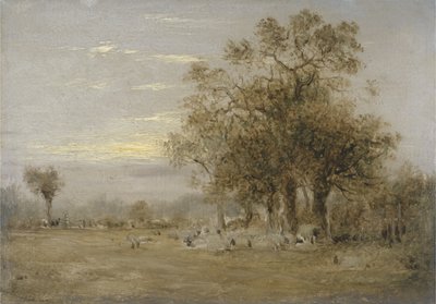 Får græsser af John Linnell