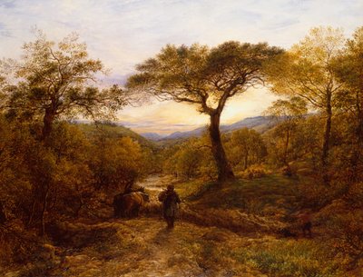 Sommeraften af John Linnell