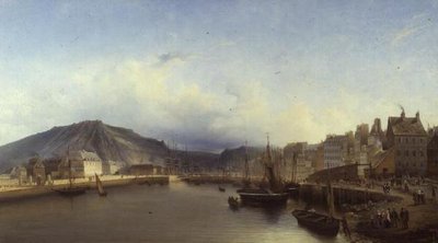 Broen ved Cherbourg af John Louis Petit