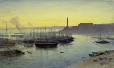 Genova, 1904 af John MacWhirter