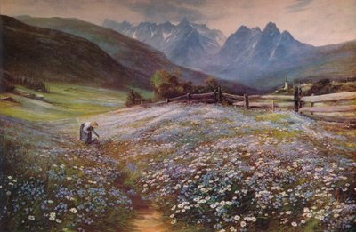 juni i det østrigske Tyrol, c1892 af John MacWhirter