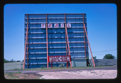 Trail Drive-In, Athens, Texas, USA af John Margolies