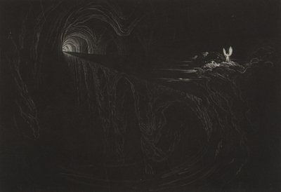 Kaosbroen, ca. 1827 (mezzotint) af John Martin