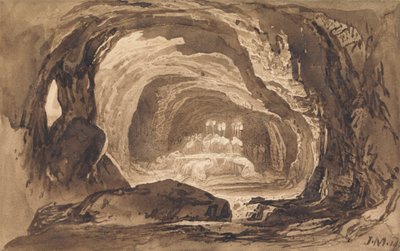 Begravelse af Sarah af John Martin