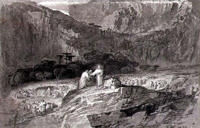 At fodre de fem tusinde af John Martin