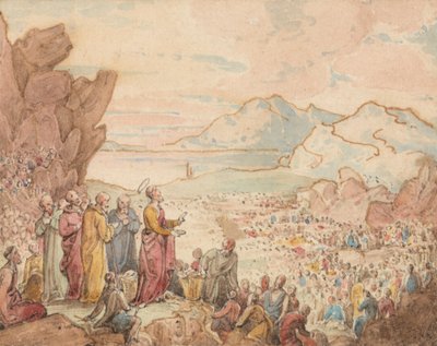 At fodre de fem tusinde af John Martin