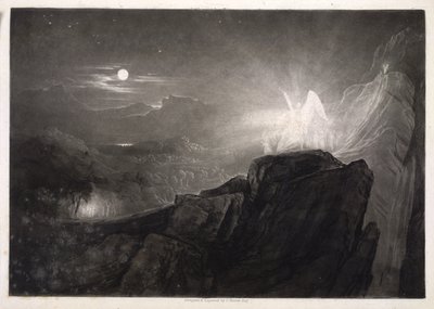 Illustration fra Paradise Lost af John Martin
