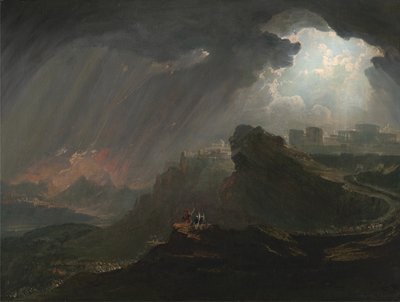 Josva befaler solen at stå stille af John Martin