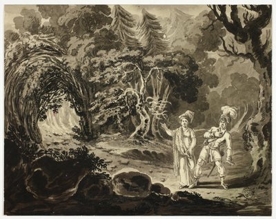 Scene fra Opera af John Martin