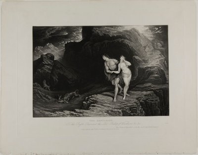 Uddrivelsen, fra illustrationer af Bibelen af John Martin