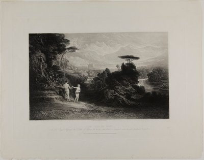 Menneskets fald, fra illustrationer af Bibelen af John Martin