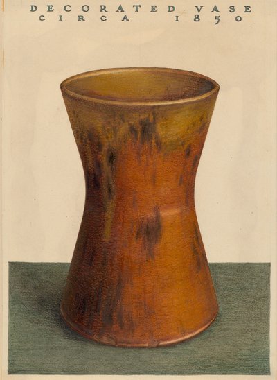 Vase, ca. 1936. af John Matulis