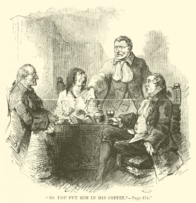 Illustration til A Tale of Two Cities af Charles Dickens af John McLenan