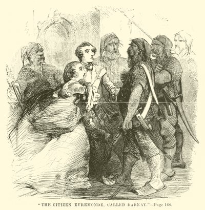 Illustration til A Tale of Two Cities af Charles Dickens af John McLenan