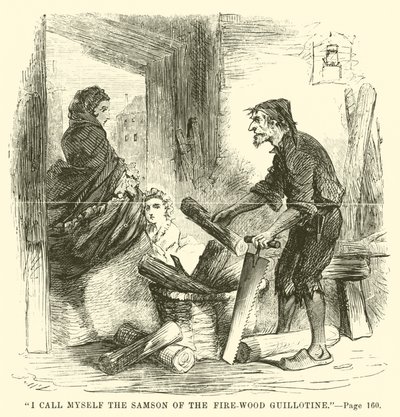Illustration til A Tale of Two Cities af Charles Dickens af John McLenan