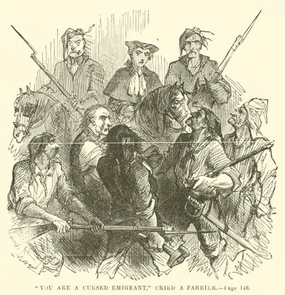 Illustration til A Tale of Two Cities af Charles Dickens af John McLenan