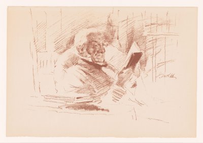 Portret af Mr. Gladstone af John Mc Lure Hamilton