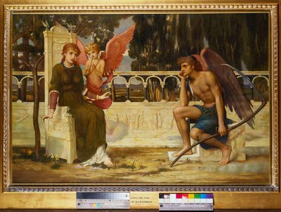 Kærlighed og Tid af John Melhuish Strudwick