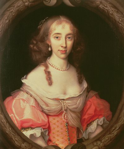 Portræt af Magdalen Aston (olie på lærred) af John Michael Wright