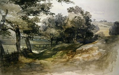 A Shady Lane, Tunbridge Wells af John Middleton