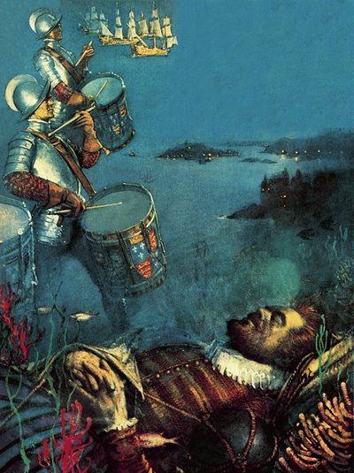 Drakes tromme af John Millar Watt