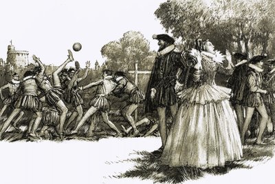 Dronning Elizabeth I var forfærdet over den brutale sport af John Millar Watt