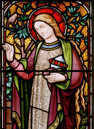 Edstaston, St Mary, Lavers & Barraud, John Millner Allen (1827-1902), Mary Magdalene, 1865 af John Millner Allen