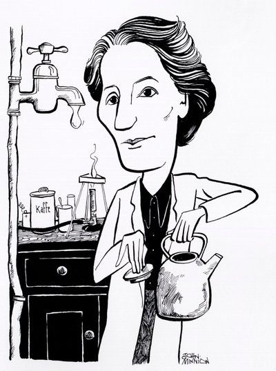 Lise Meitner, østrigsk fysiker af John Minnion