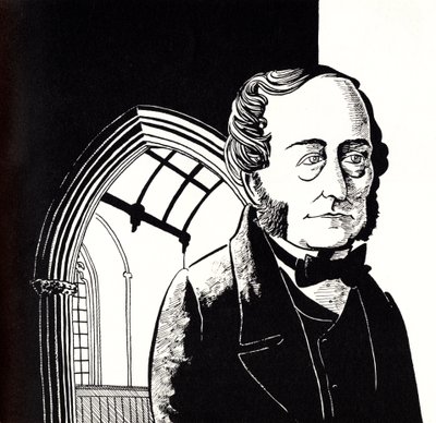 Samuel WESLEY, karikaturer af John Minnion