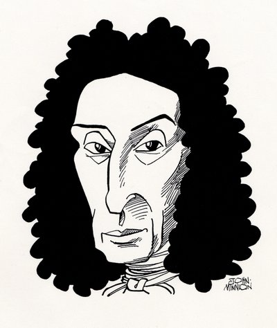 TORELLI, Giuseppe - karikaturer af John Minnion