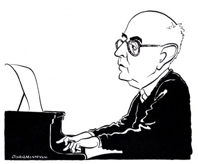 Theodor Ludwig Wiesengrund Adorno af John Minnion