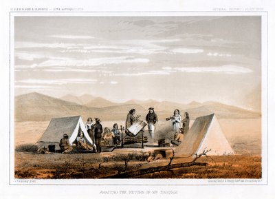 Afventer Mr Tinkhams tilbagevenden, 1856. af John Mix Stanley