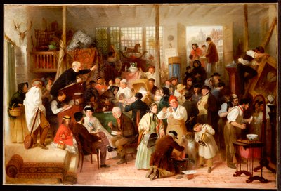 Auktionen, 1863 af John Morgan