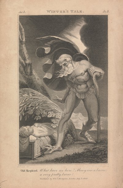 Vinterens fortælling, 3. akt, 3. scene af John Neagle