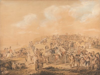Brighton Races af John Nixon
