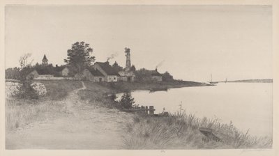 Uden titel (kystscene) af John O. Anderson