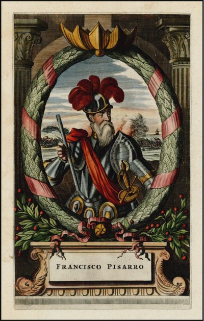 Francisco Pizarro, 1671 af John Ogilby