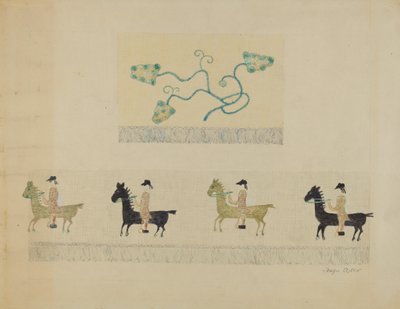 Crewel broderi af John Oster