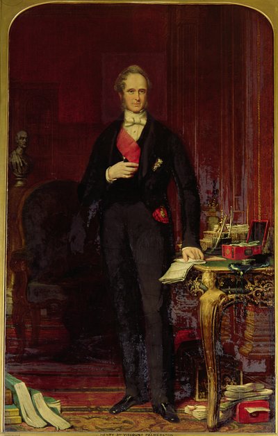 Henry, 3. Viscount Palmerston af John Partridge